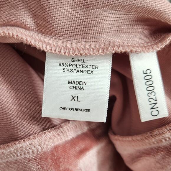 New York & Company Pink Hooded Sweatshirt Womens Size Extra Large XL *NWT - Picture 5 of 5